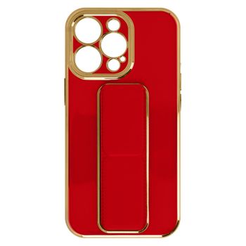 Funda De Silicona Plegable Para Iphone 13 Pro Sistema Magnético Rojo