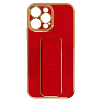 Funda De Silicona Plegable Para Iphone 13 Pro Max Sistema Magnético Rojo