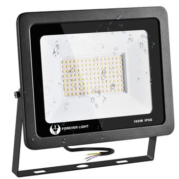 Foco LED solar 200W con sensor de movimiento IP66 en 4500K y 6000K