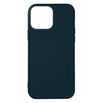 Carcasa Iphone 14 Pro Max Semi Rígida Soft Touch Fina Azul