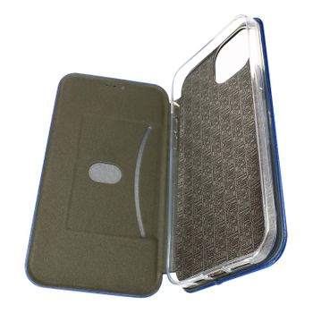 Funda Iphone 14 Plus Polipiel Tarjetero Soporte Vídeo - Azul