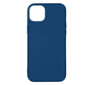 Carcasa Iphone 14 Semi Rígida Soft Touch Fina Azul