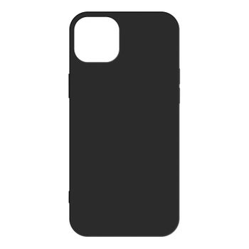 Carcasa Iphone 12 Plus Resistente Silicona Flexible Fina Ligera Negro