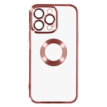 Funda Iphone 13 Pro Max Silicona Cámara Cubierta Transparente Contorno Rosa  con Ofertas en Carrefour