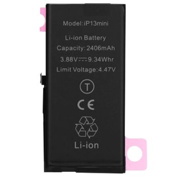 Batería Interna Iphone 13 Mini 2406mah 100% Compatible Reemplaza A2660