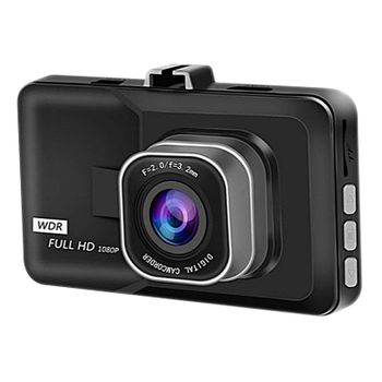 Dashcam Vídeo Full Hd 1080p Cámara Delantera Coche Sensor De Movimiento