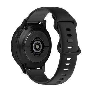 Pulsera Samsung Galaxy Watch Active 2 40mm Silicona Flexible Negro