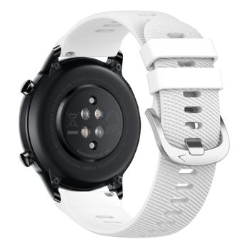 Pulsera Honor Magic Watch 2 46mm Silicona Texturizado Blanco