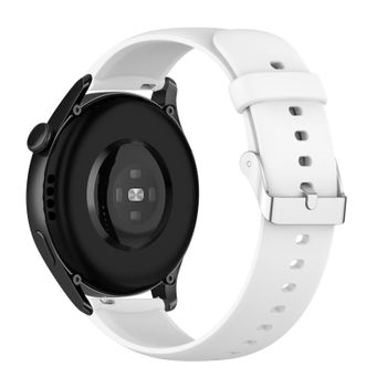 Pulsera Huawei Watch 3 Pro Silicona Texturizado Blanco