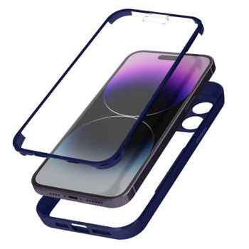 Carcasa Iphone 14 Pro Antigolpes Rígida Contorno Silicona