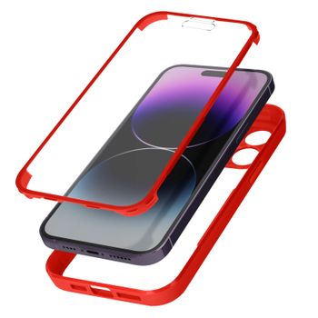 Carcasa Iphone 14 Pro Antigolpes Rígida Contorno Silicona