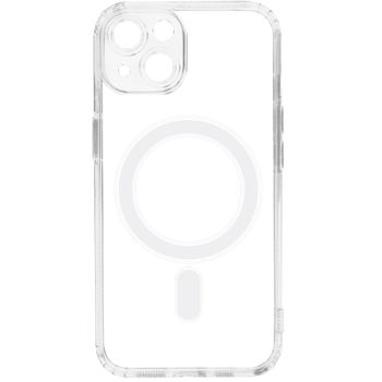 Carcasa Magsafe Para Iphone 14 Rígida Transparente Contorno Antigolpes