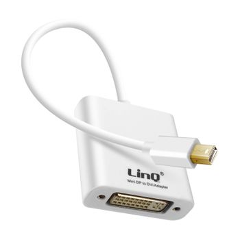 Adaptador Mini Displayport A Dvi Full Hd 1080p Linq