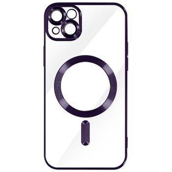 Funda Semirrígida Para Iphone 14 Plus, Aro Magnético, Compatible Con Magsafe  Carga Inalámbrica, Antideslizante, Negro con Ofertas en Carrefour