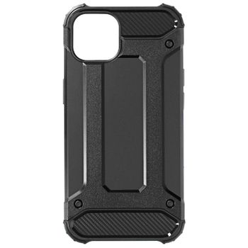 Carcasa Para Samsung S23 Híbrida Antigolpes 1,8m Relieve Serie Defender Ii Negro