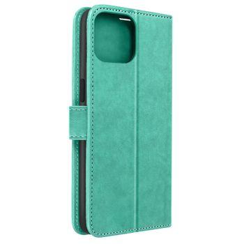 Funda Iphone 14 Tarjetero Y Soporte Mandala Atrapa Sueños Verde