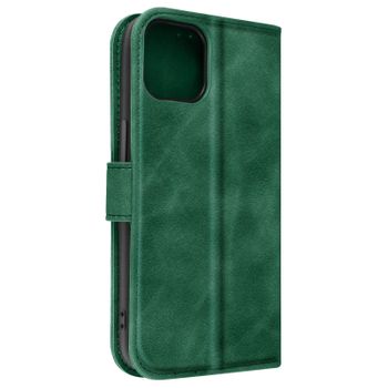 Funda Para Apple Iphone 14 Tarjetero, Soporte Vídeo Tender Book Verde