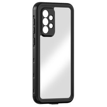 Funda Integral Para Samsung Galaxy A53 Impermeable Ip68 Redpepper Contorno Negro