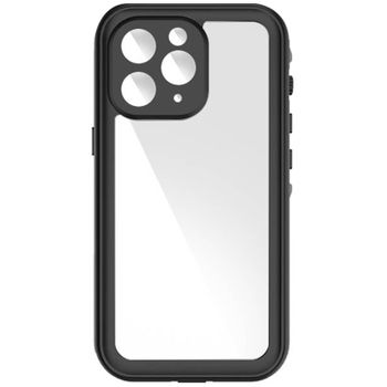 Funda Integral Para Iphone 11 Pro Max Impermeable Ip68 Redpepper Contorno Negro