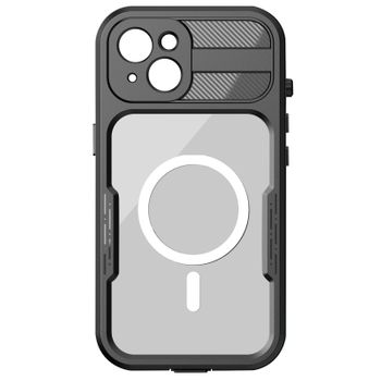 Funda Integral Para Iphone 14 Plus Impermeable Ip68 Redpepper Contorno Negro