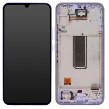 Lcd Completo Oficial Para Samsung A34 5g Cristal Táctil Y Chasis Lavanda