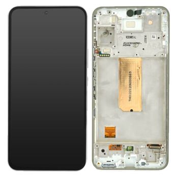 Lcd Completo Oficial Para Samsung A54 5g Cristal Táctil Y Chasis Blanco