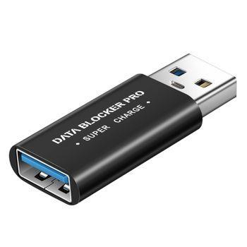 Bloqueador De Datos Usb, Data Blocker Super Charge Negro