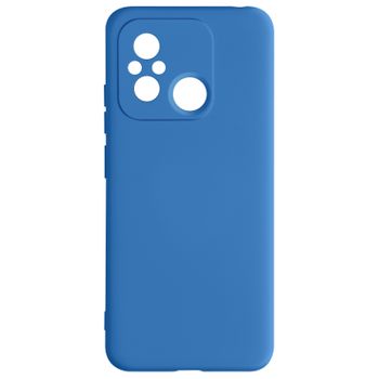 Carcasa Xiaomi Redmi 12c Silicona Semi-rigida Acabado Soft-touch Azul