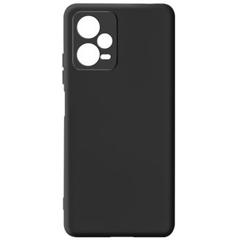 Carcasa Poco X5, Redmi Note 12 5g Silicona Semi-rigida Acabado Soft-touch Negro