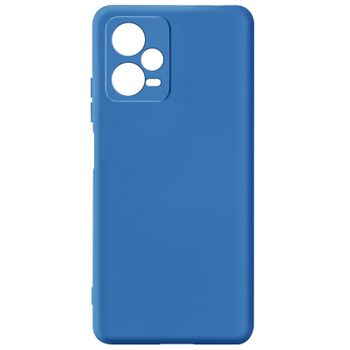Carcasa Poco X5, Redmi Note 12 5g Silicona Semi-rigida Acabado Soft-touch Azul