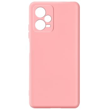 Carcasa Poco X5, Redmi Note 12 5g Silicona Semi-rigida Acabado Rosa Claro