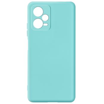 Carcasa Poco X5, Redmi Note 12 5g Silicona Semi-rigida Acabado Turquesa