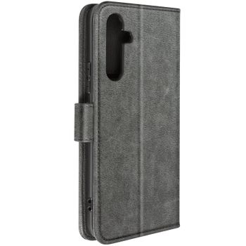 Funda Para Samsung Galaxy A34 5g Tarjetero Soporte Vídeo Gris