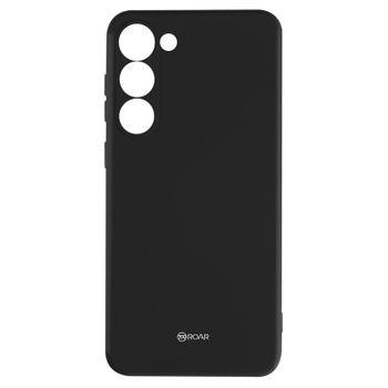 Carcasa Para Galaxy S23 Silicona Flexible Acabado Mate Roar Jelly Negro