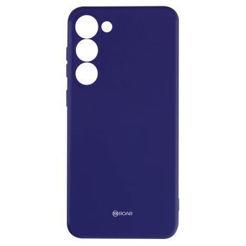 Carcasa Para Galaxy S23 Plus Silicona Flexible Acabado Mate Roar Jelly Violeta