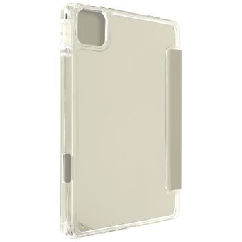 Funda Para Xiaomi Pad 6 Soporte Multi Posición Función Reposo Beige