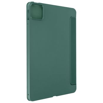 Funda Xiaomi Pad 6 Solapa Soporte Teclado Verde Oscuro