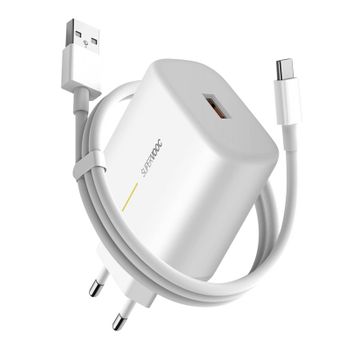 Cargador Usb Oppo Supervooc 65w Con Cable Usb A Usb-c Modelo