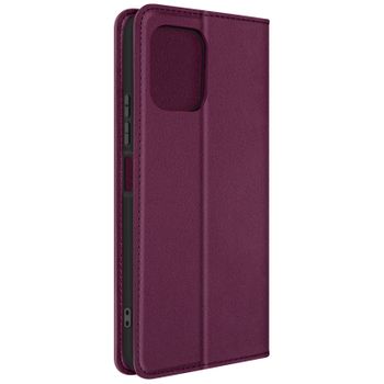 Funda Para Xiaomi Redmi 12 Monedero Soporte De Vídeo Binfen Color Morado