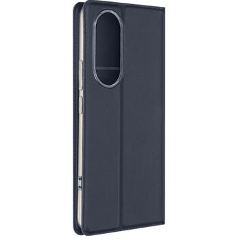 Funda Para Honor 90 Solapa Tarjetero Soporte Vídeo Dux Ducis Azul Oscuro