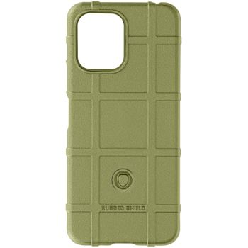 Carcasa Para Xiaomi Redmi 12 Antigolpe Relieve Caqui