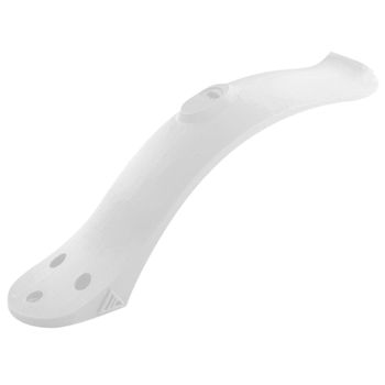 Guardabarros Trasero Corto Para Xiaomi M365 Y Pro Blanco