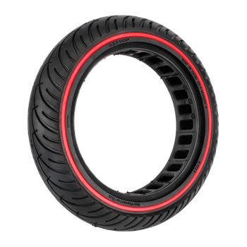 Neumático Sólido Para Xiaomi M365, Pro, 2, 3, 1s Y Essential Rojo