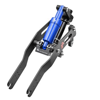 Suspensión Delantera V4 Para Xiaomi M365, Pro, 2, 3, 4 Y 1s Monorim Negro / Azul