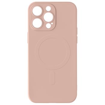 Apple Funda de silicona para iPhone 15 Pro con MagSafe - Rosa claro