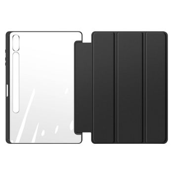 Funda Para Samsung Galaxy Tab S9 Plus Teclado De Vídeo Toby Dux Ducis Negro