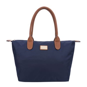 Bolso Tote Grande De Poliéster