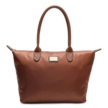 Bolso Tote Grande De Poliéster