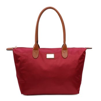 Bolso Tote Grande De Poliéster