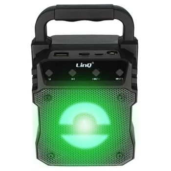 Altavoz Inalámbrico Linq Gris, Diseño Compacto Y Portátil